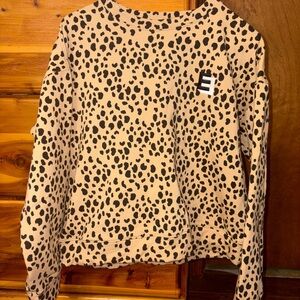 Leopard Print Sweatshirt